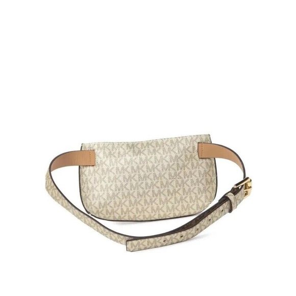 Michael Kors Women's Cambodia Logo Belt Bag Metallic Gold - Picture 4 of 6